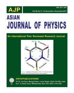 Volume 26 Nos. 11 & 12  Asian Journal of Physics