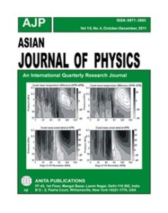 Volume 19 No. 4 - Asian Journal of Physics