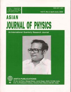 Volume 17 No. 2 - Asian Journal of Physics
